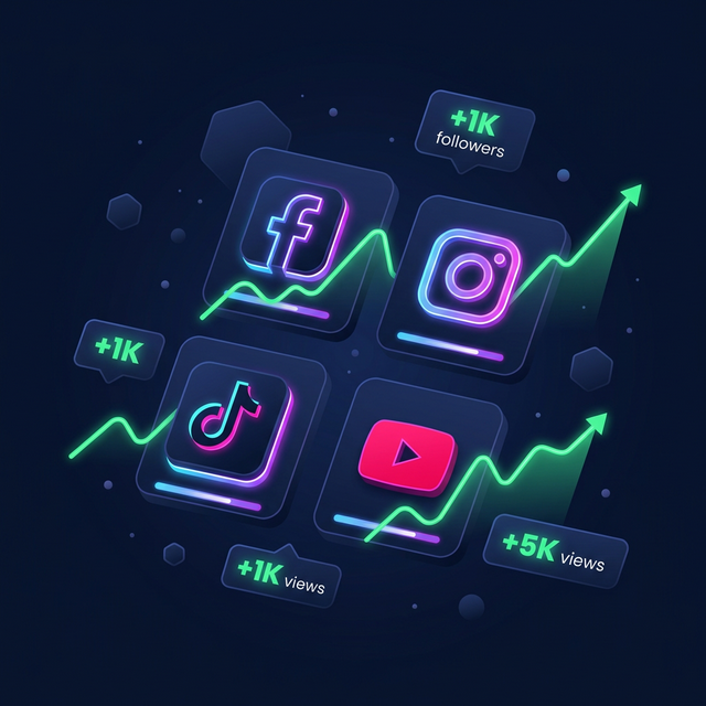 Social Media Growth Dashboard